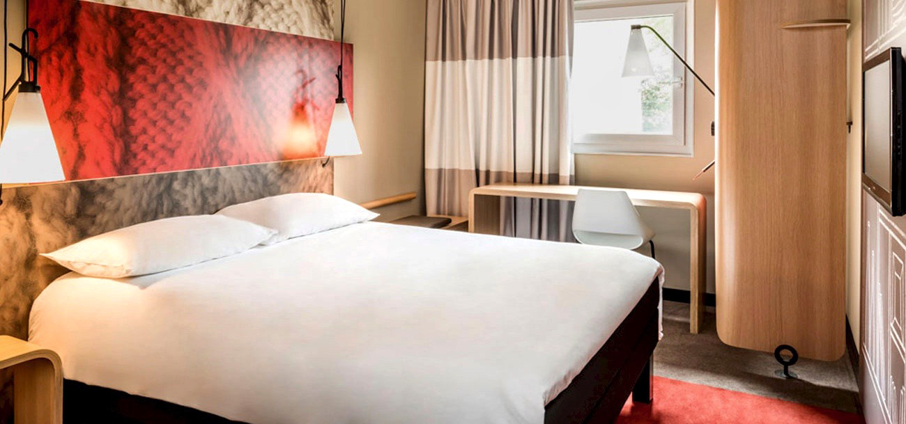 chambre standard avec 1 lit double